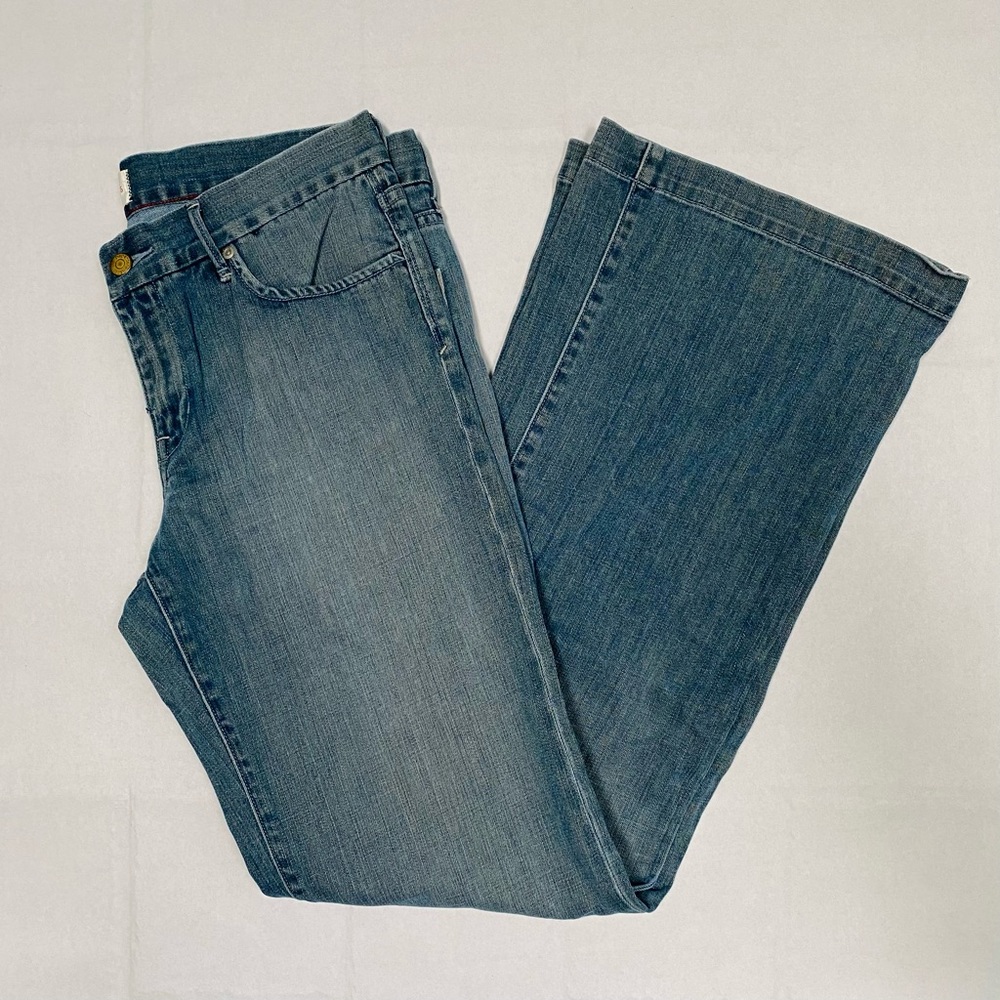 Paper Denim & Cloth Jayne Medium Rise Wide Leg Denim